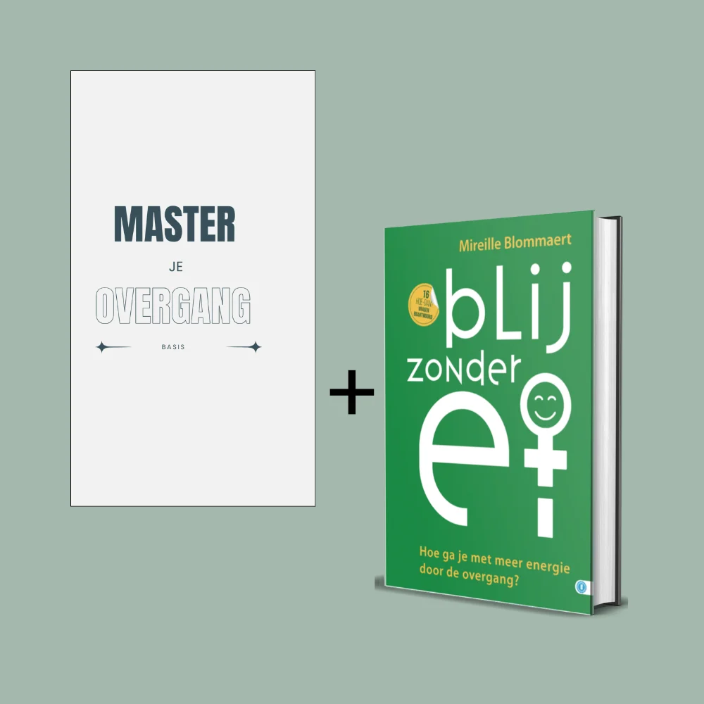 Combi product Blij zonder ei en Master je overgang